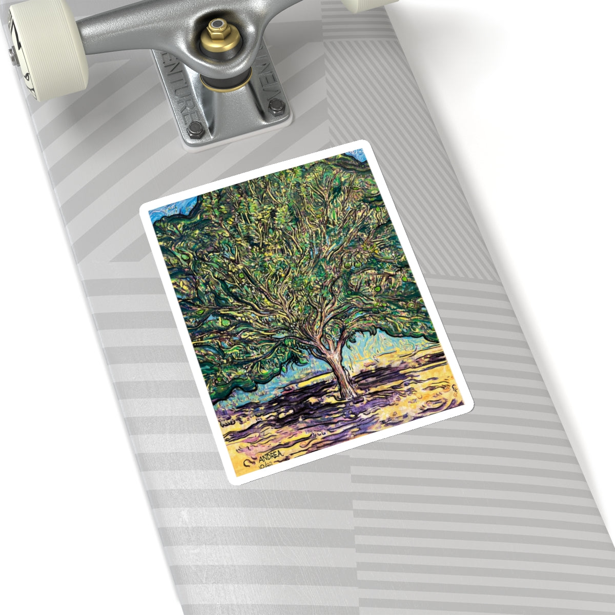 The Pear Tree II Sticker - Arjuna Rigby Art and Lifestyle Store