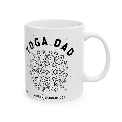 Yoga Dad Mug - Arjuna Rigby Art and Lifestyle Store