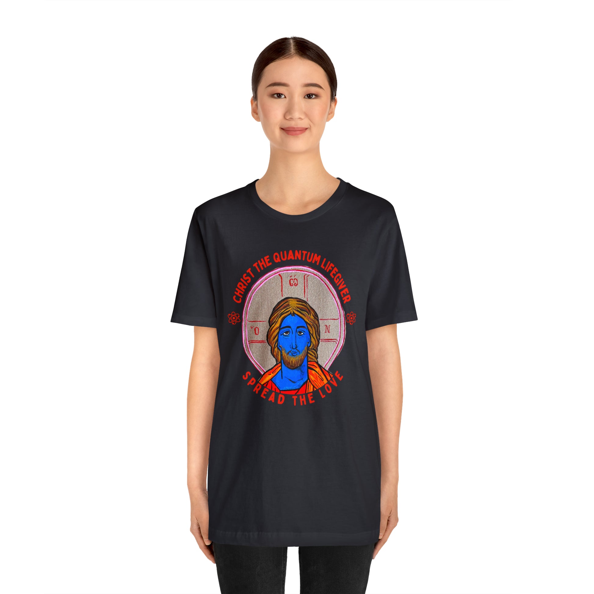 Christ the Quantum Lifegiver - Classic T-Shirt - Arjuna Rigby Art and Lifestyle Store