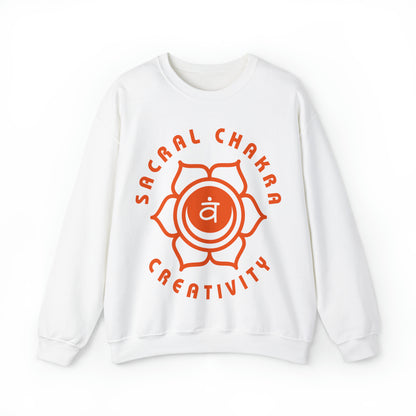 Sacral Chakra Crewneck Sweatshirt