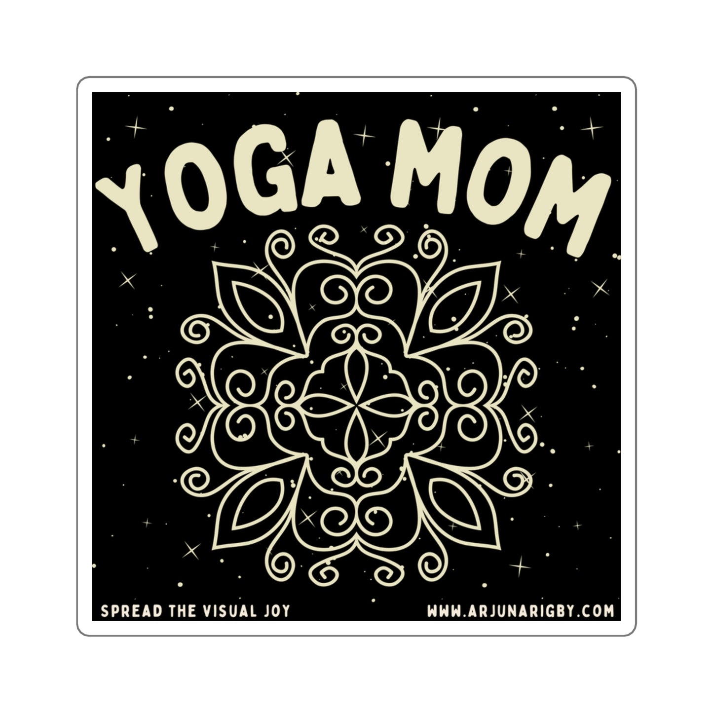 Yoga Mom Sticker