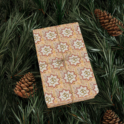 Sunburst Om Wrapping Paper