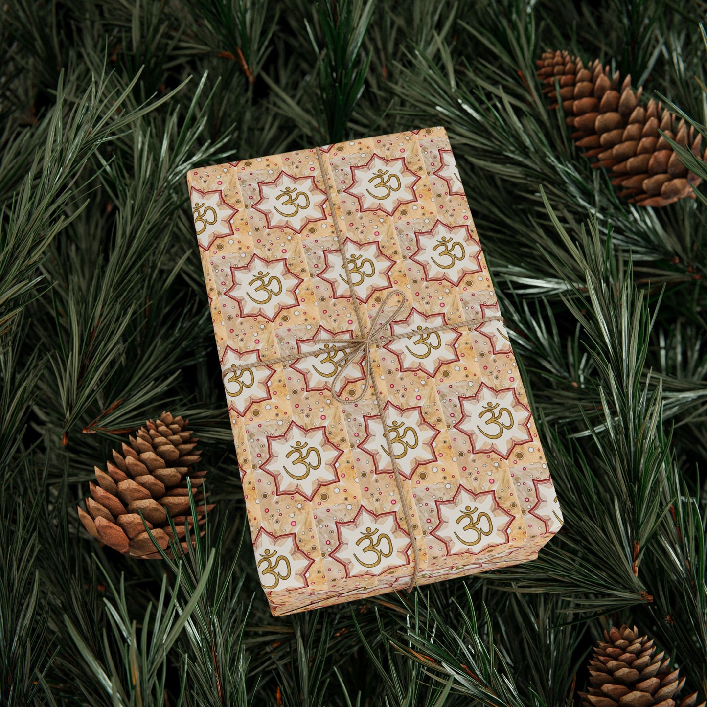 Sunburst Om Wrapping Paper
