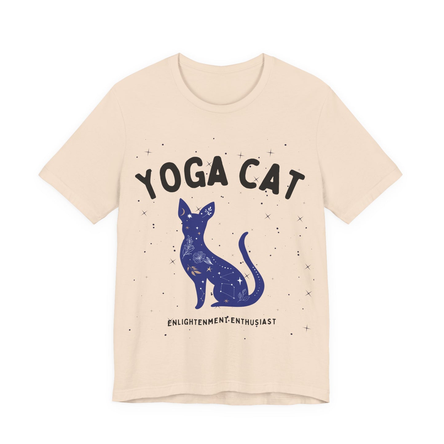 Yoga Cat T-Shirt - Arjuna Rigby Art and Lifestyle Store
