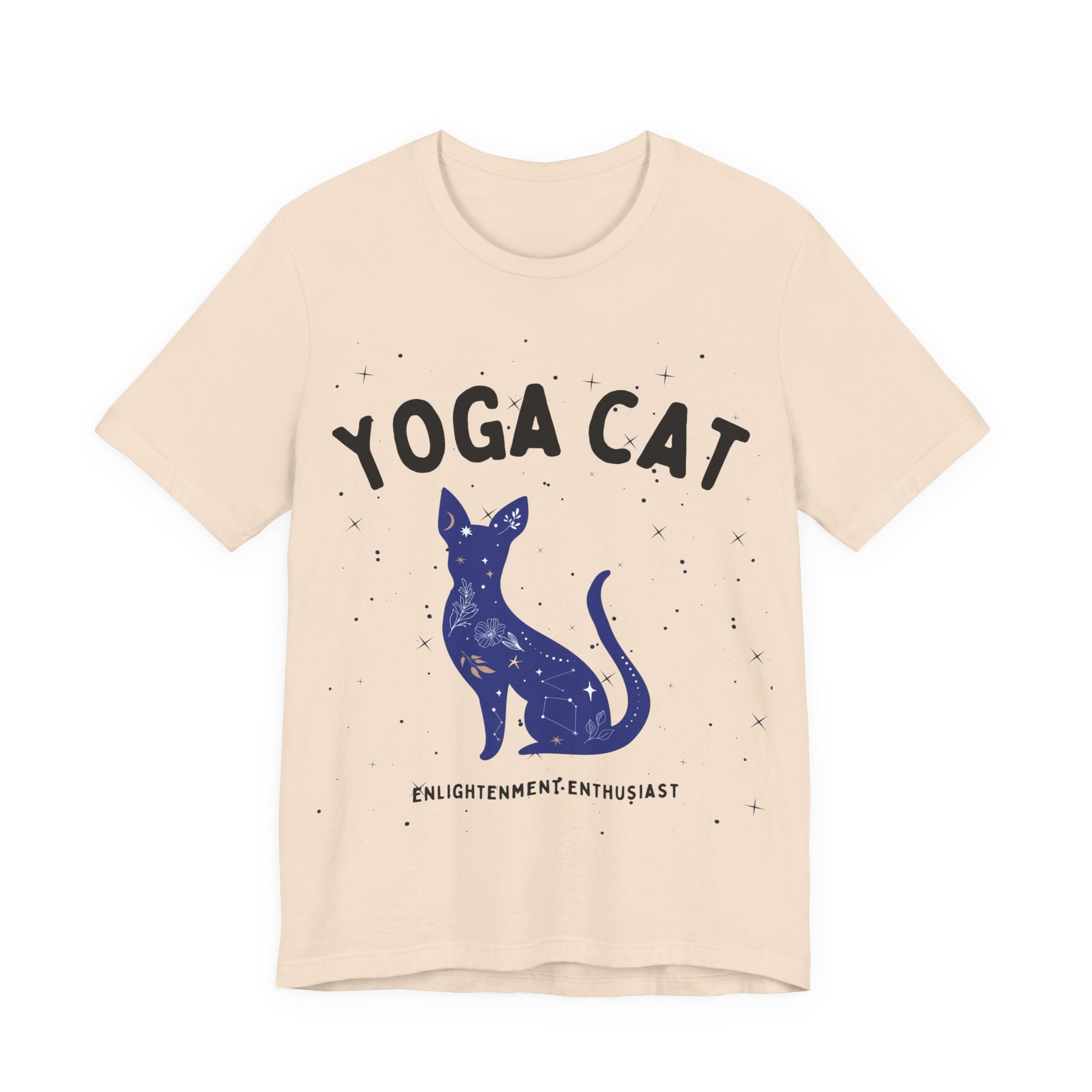Yoga Cat T-Shirt - Arjuna Rigby Art and Lifestyle Store