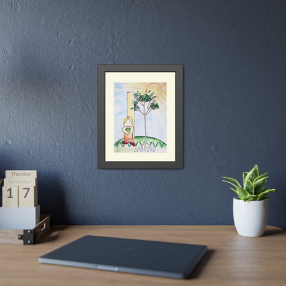 And Together We Grow II Framed Fine Art Print