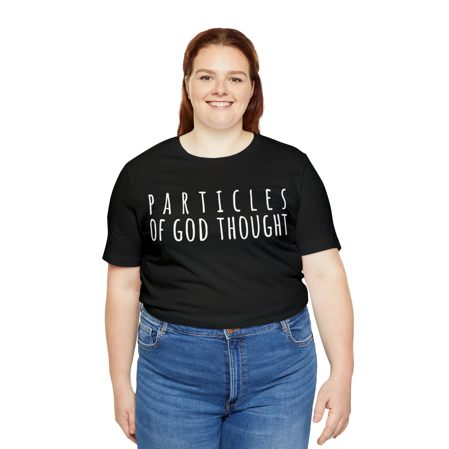 Particles of God Thought T-Shirt - Arjuna Rigby Art and Lifestyle Store