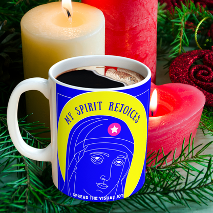 My Spirit Rejoices - Mug - Arjuna Rigby Art and Lifestyle Store