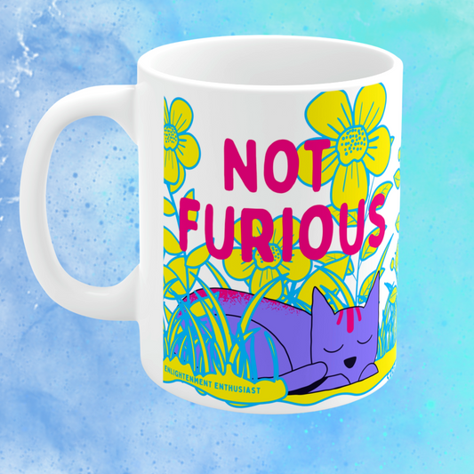 Not Fast Not Furious - Mug - Arjuna Rigby Art and Lifestyle Store