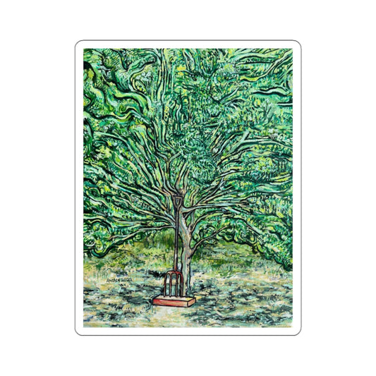 The Pear Tree Sticker - Arjuna Rigby Art and Lifestyle Store