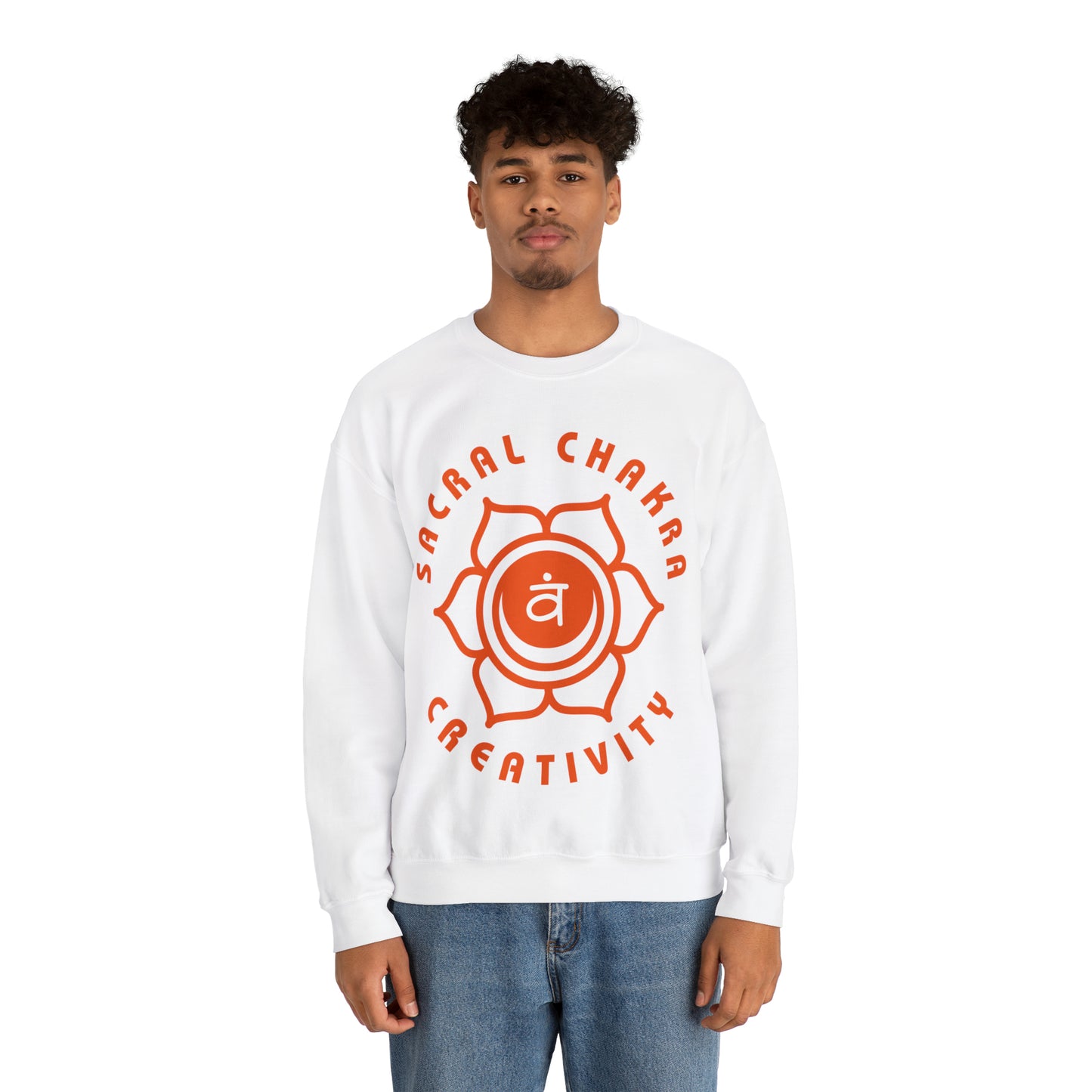 Sacral Chakra Crewneck Sweatshirt