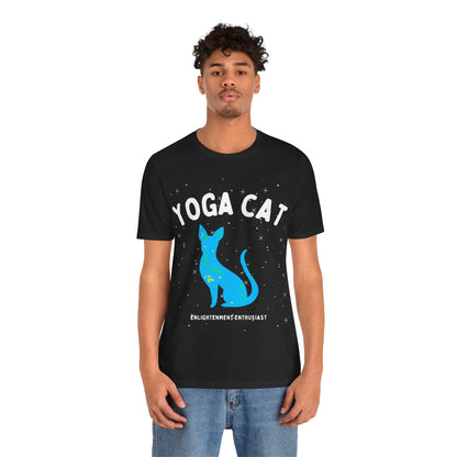 Yoga Cat T-Shirt - Arjuna Rigby Art and Lifestyle Store