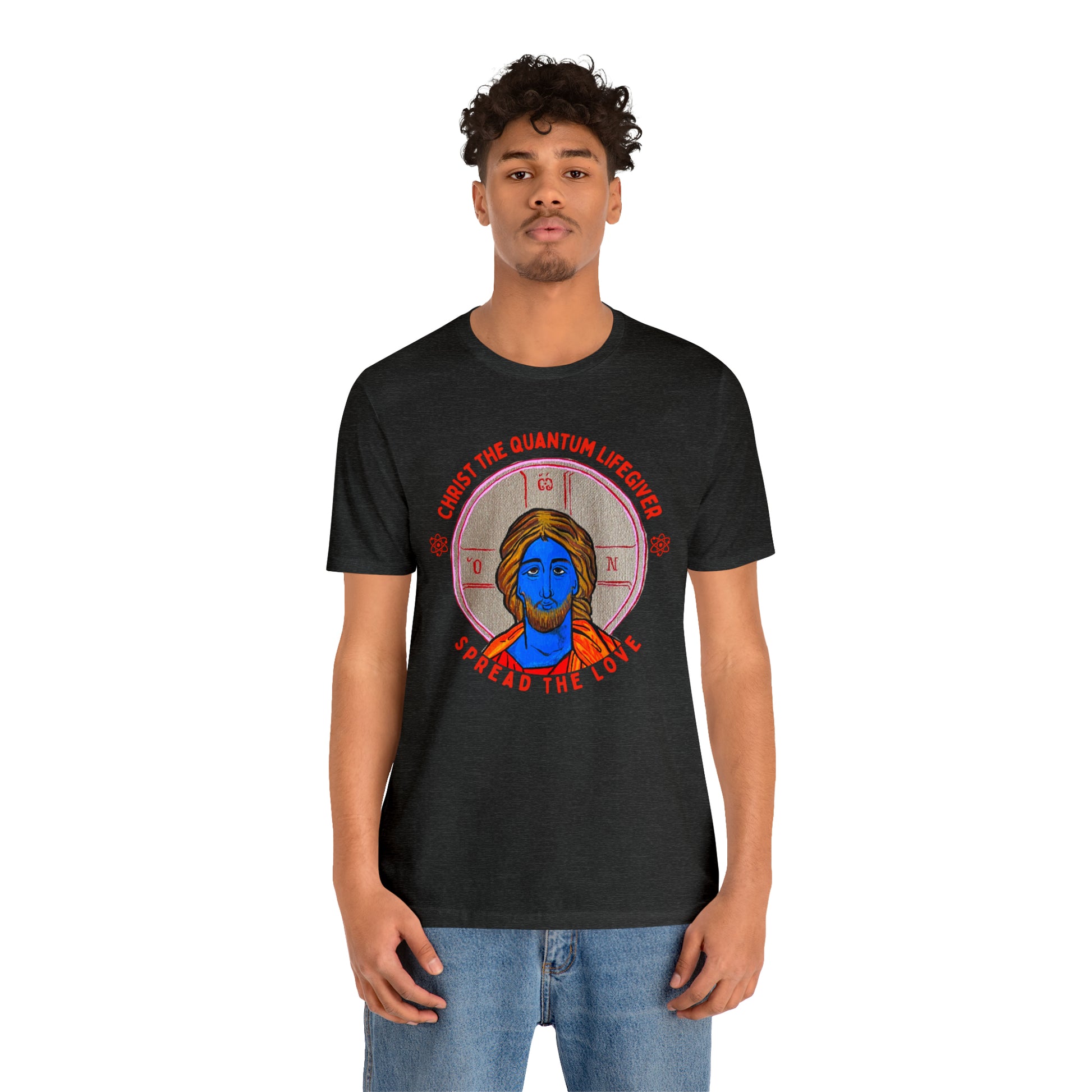 Christ the Quantum Lifegiver - Classic T-Shirt - Arjuna Rigby Art and Lifestyle Store