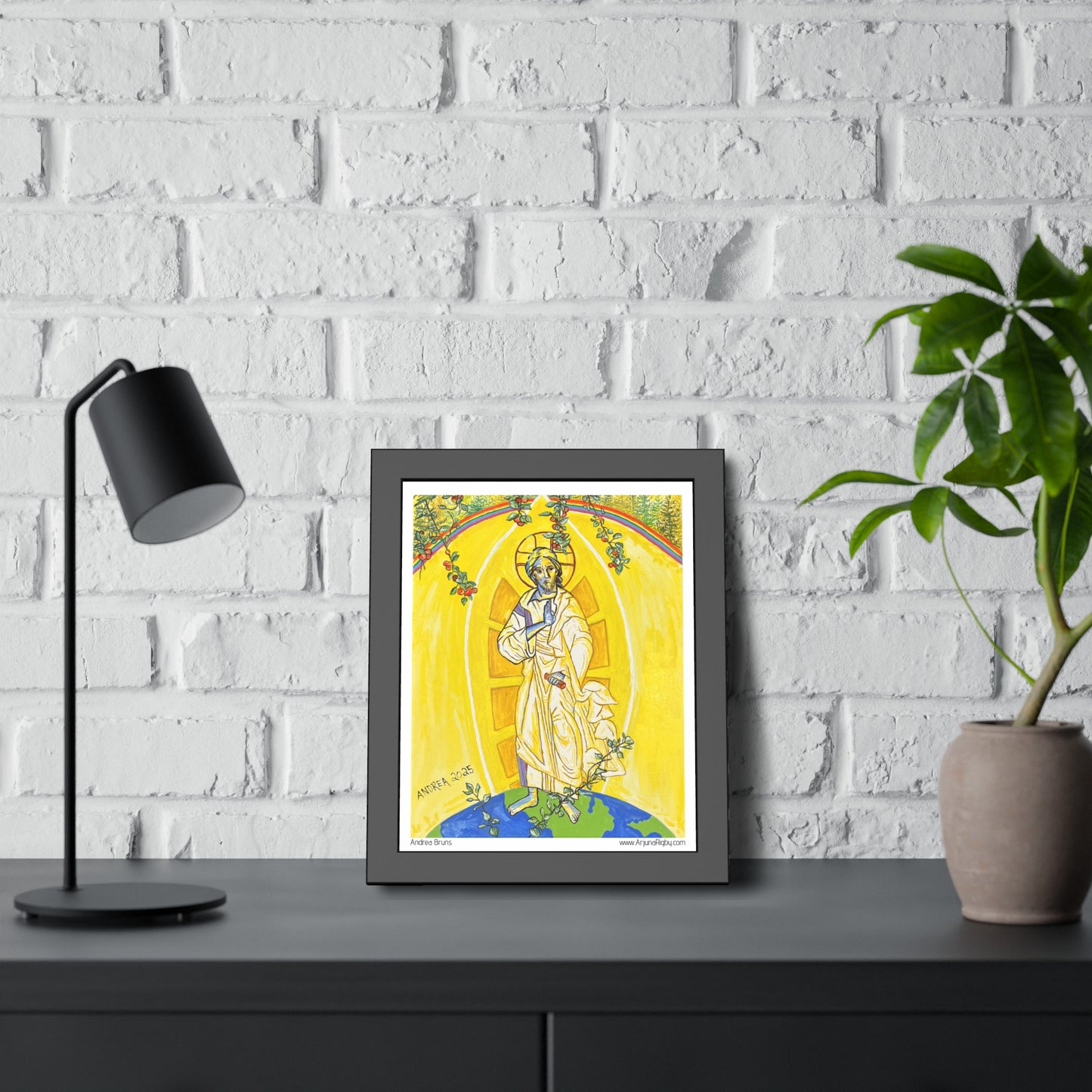 The Transfiguration of Consciousness Framed Print