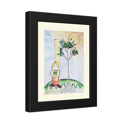 And Together We Grow II Framed Fine Art Print