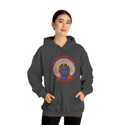 Christ the Quantum Lifegiver Hoodie - Arjuna Rigby Art and Lifestyle Store