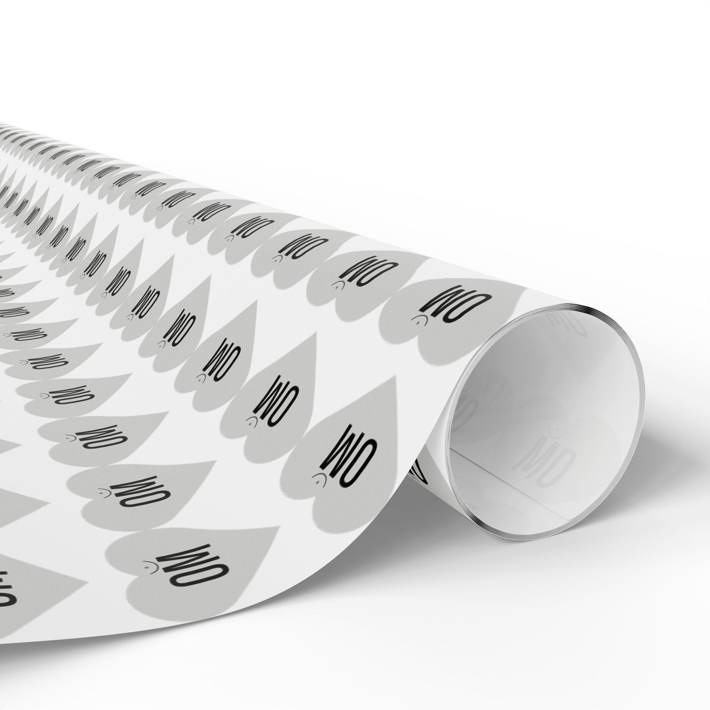 Om Hearts Wrapping Paper