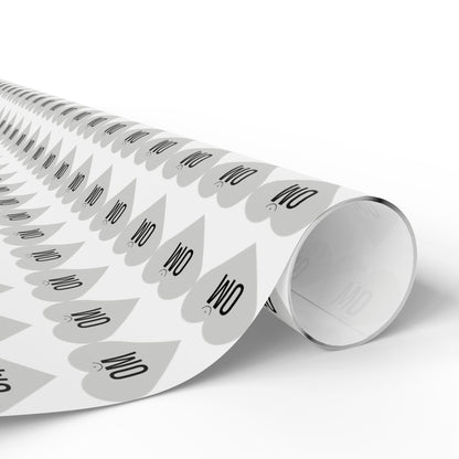 Om Hearts Wrapping Paper