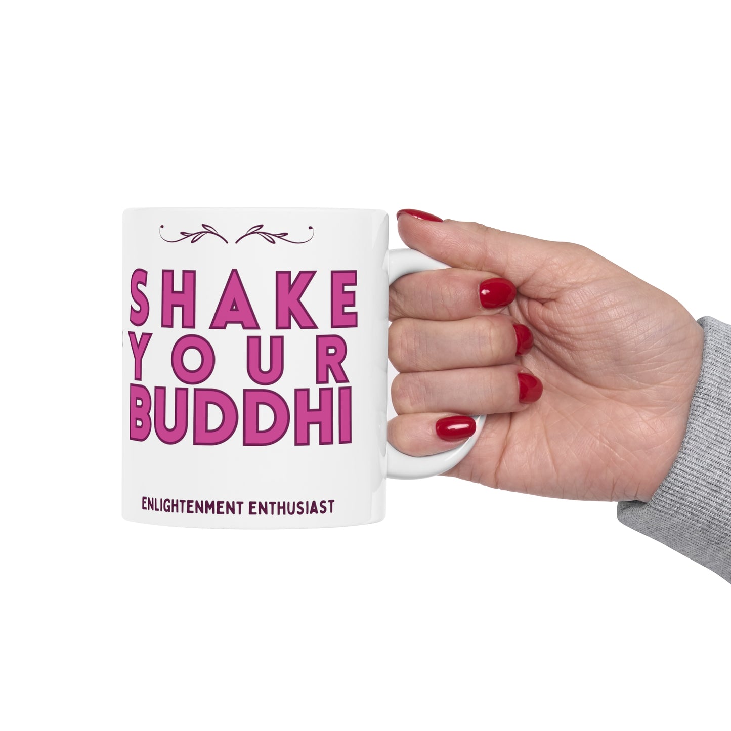 Shake Your Buddhi Mug - Arjuna Rigby Art and Lifestyle Store