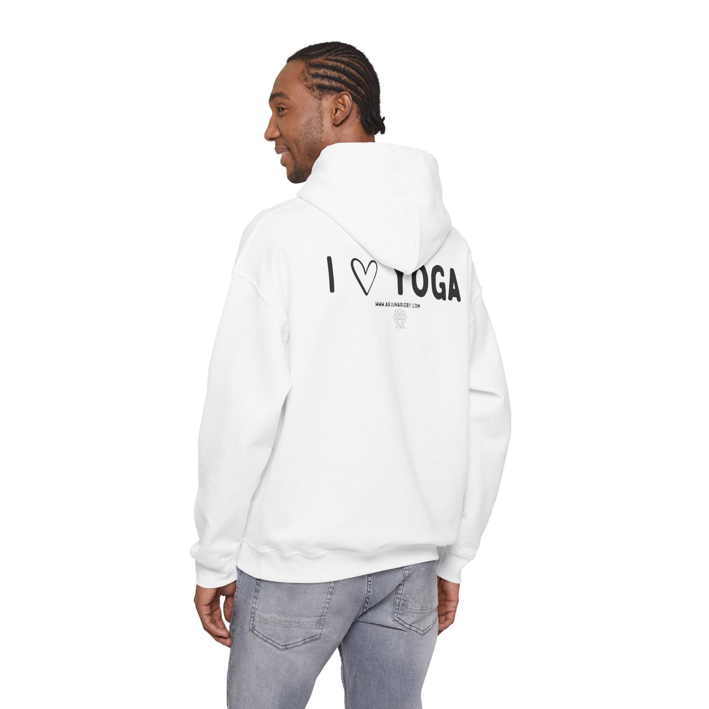 Yoga Dad Hoodie - Arjuna Rigby Art and Lifestyle Store