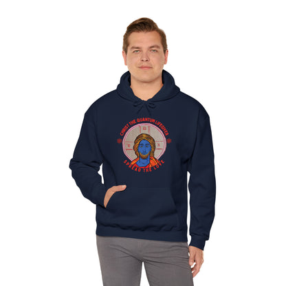 Christ the Quantum Lifegiver Hoodie - Arjuna Rigby Art and Lifestyle Store