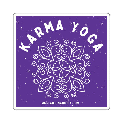 Karma Yoga Sticker