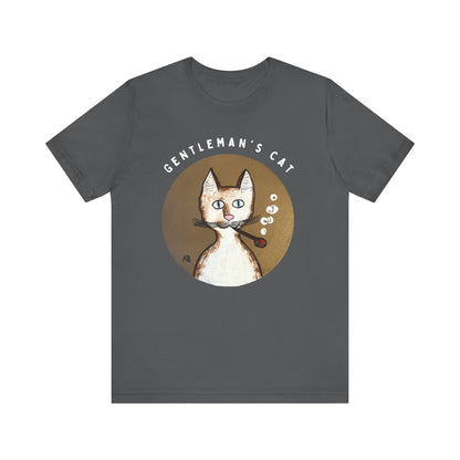 Gentleman's Cat T-Shirt - Arjuna Rigby Art and Lifestyle Store