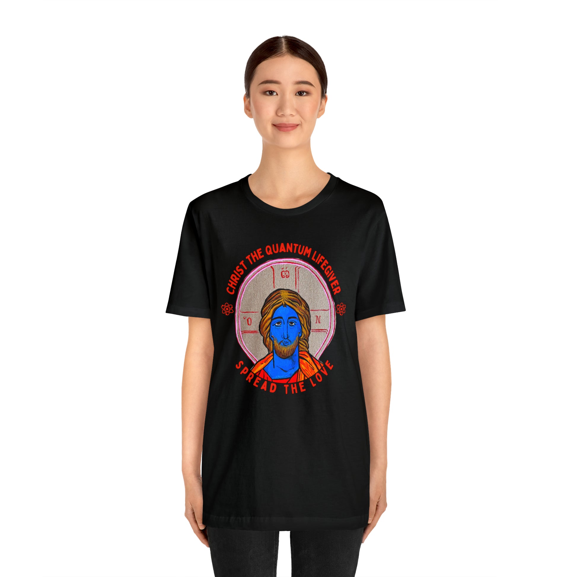 Christ the Quantum Lifegiver - Classic T-Shirt - Arjuna Rigby Art and Lifestyle Store