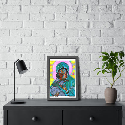 Christ Within Turquoise Framed Fine Art Posters