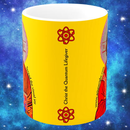 Christ the Quantum Lifegiver - Mug - Arjuna Rigby Art and Lifestyle Store