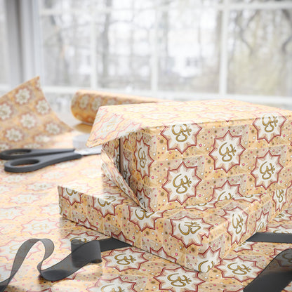 Sunburst Om Wrapping Paper