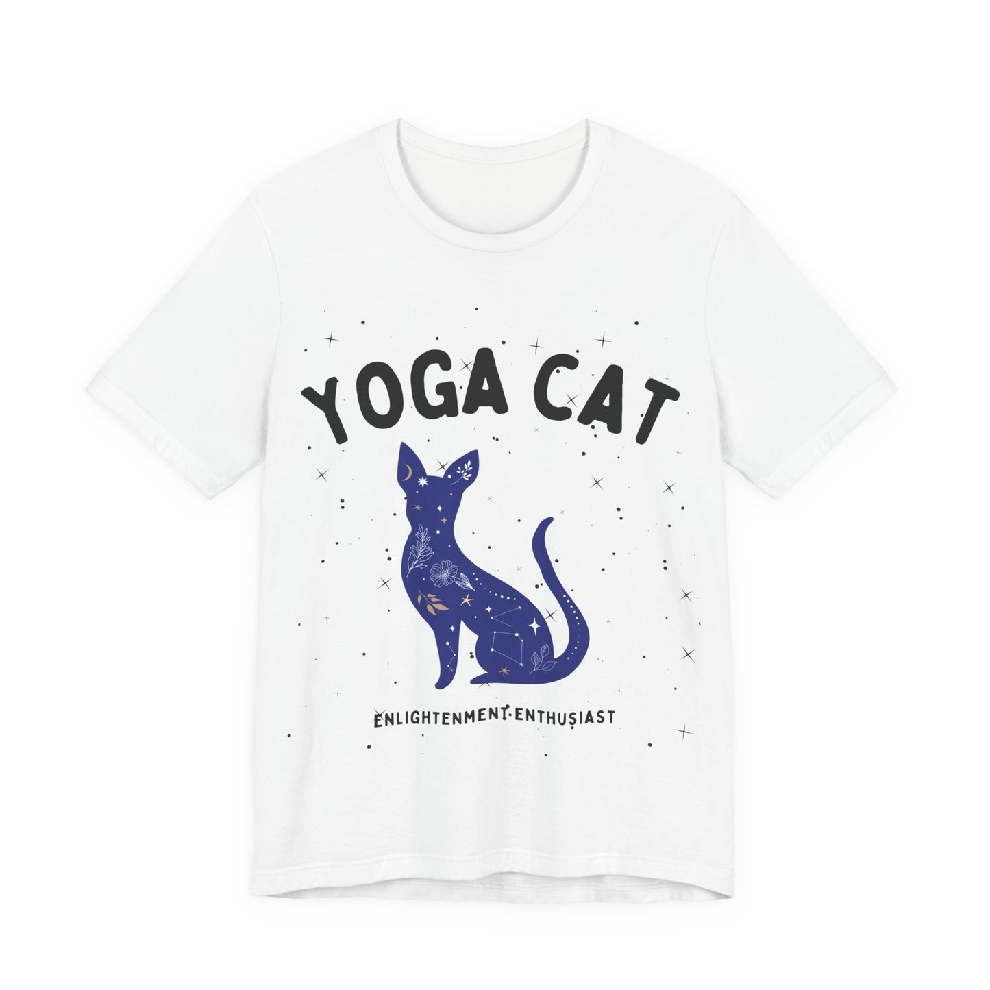 Yoga Cat T-Shirt - Arjuna Rigby Art and Lifestyle Store
