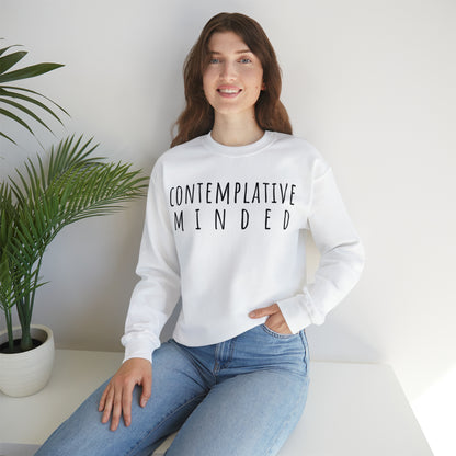 Contemplative Minded Crewneck Sweatshirt