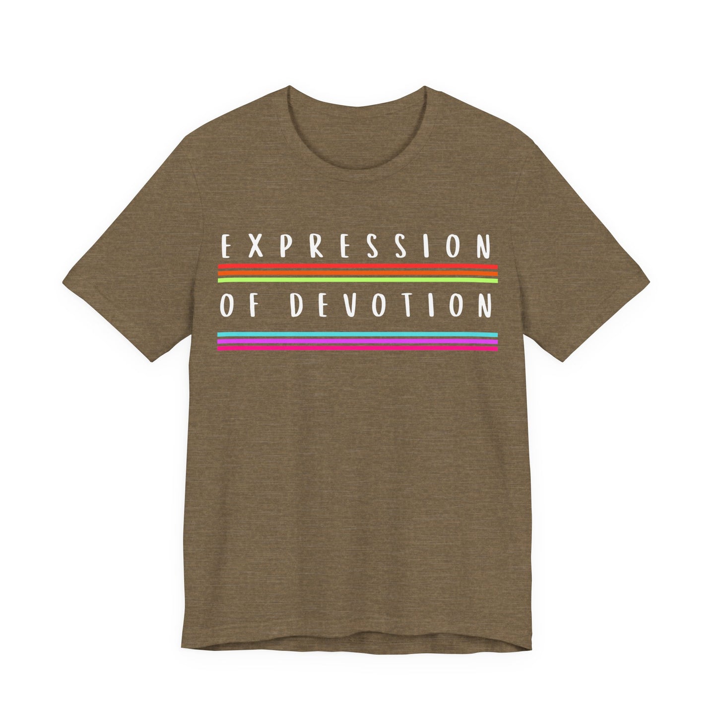 Expression of Devotion T-Shirt - Arjuna Rigby Art and Lifestyle Store