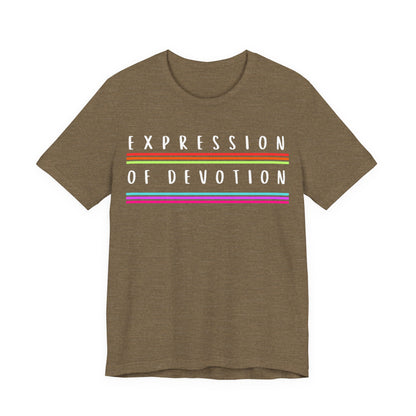 Expression of Devotion T-Shirt - Arjuna Rigby Art and Lifestyle Store