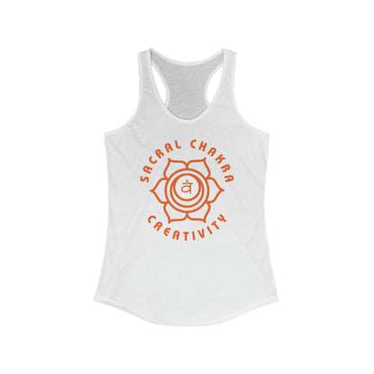 Sacral Chakra Women's Racerback Tank