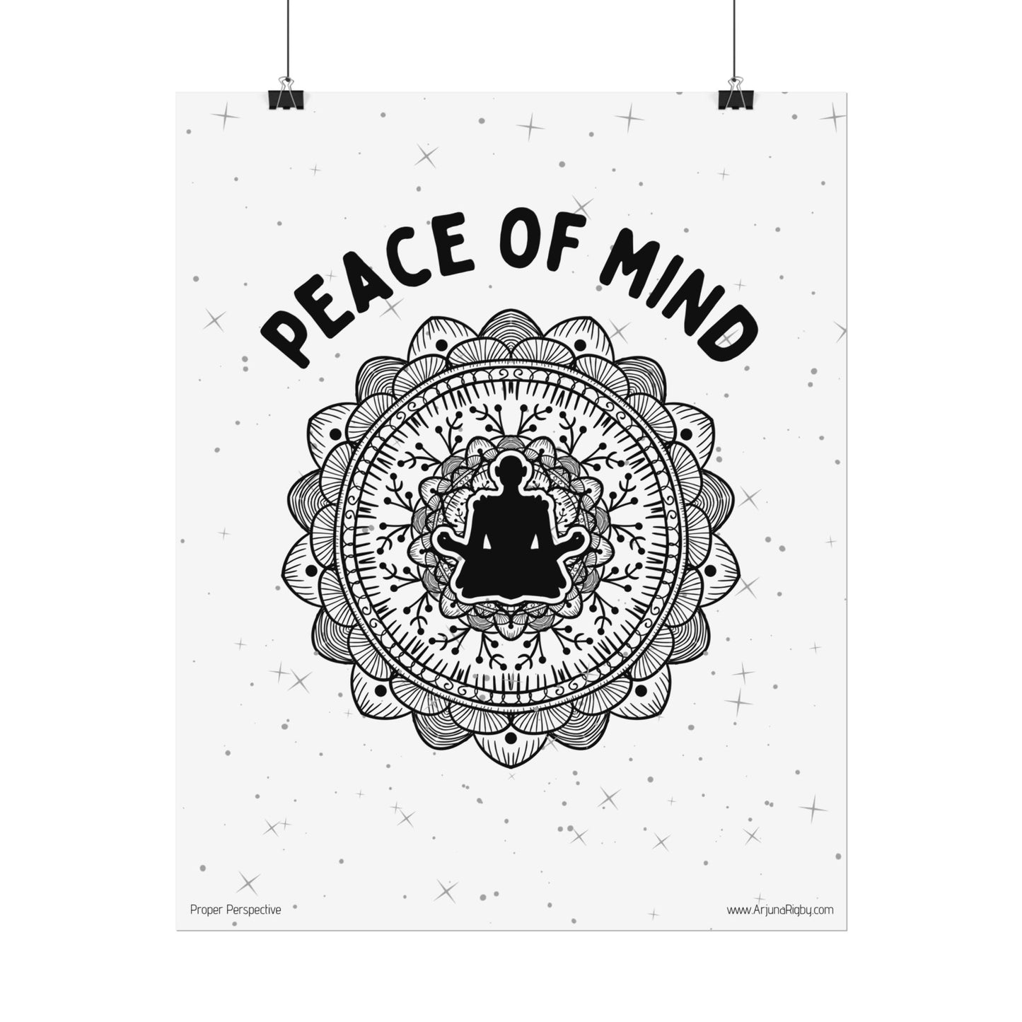 Peace of Mind Fine Art Print white background