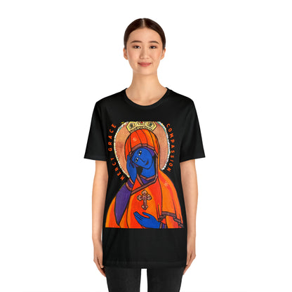 O Queen of Heaven Rejoice - Classic T-Shirt - Arjuna Rigby Art and Lifestyle Store