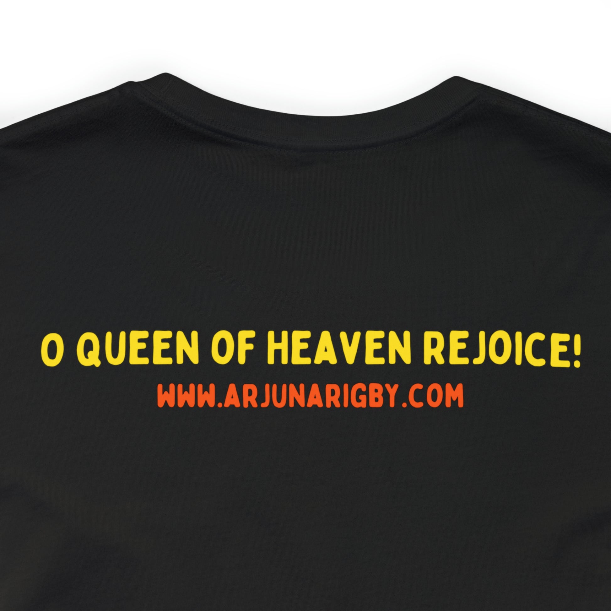 O Queen of Heaven Rejoice - Classic T-Shirt - Arjuna Rigby Art and Lifestyle Store