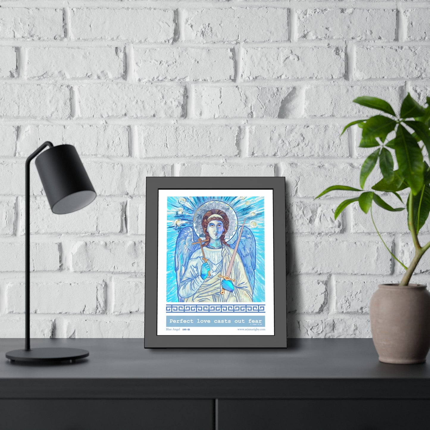 Blue Angel Framed Fine Art Posters