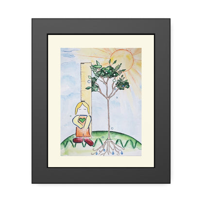 And Together We Grow II Framed Fine Art Print