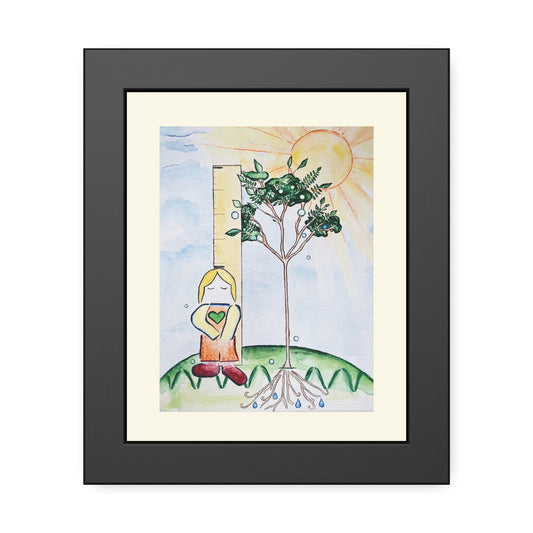 And Together We Grow II Framed Fine Art Print