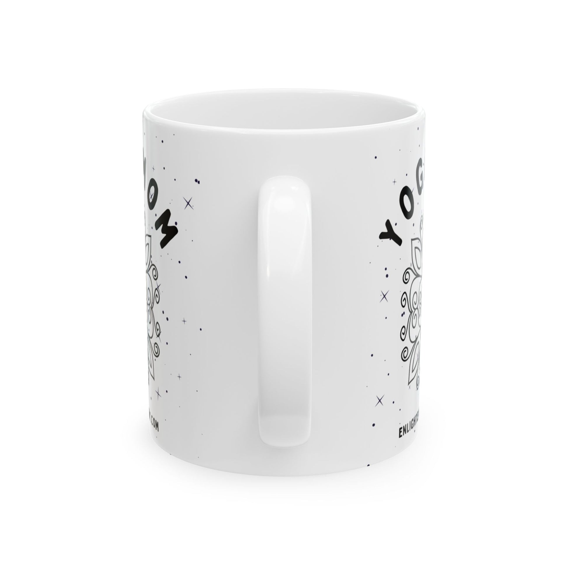 Yoga Mom Ceramic Mug - Arjuna Rigby Art and Lifestyle Store
