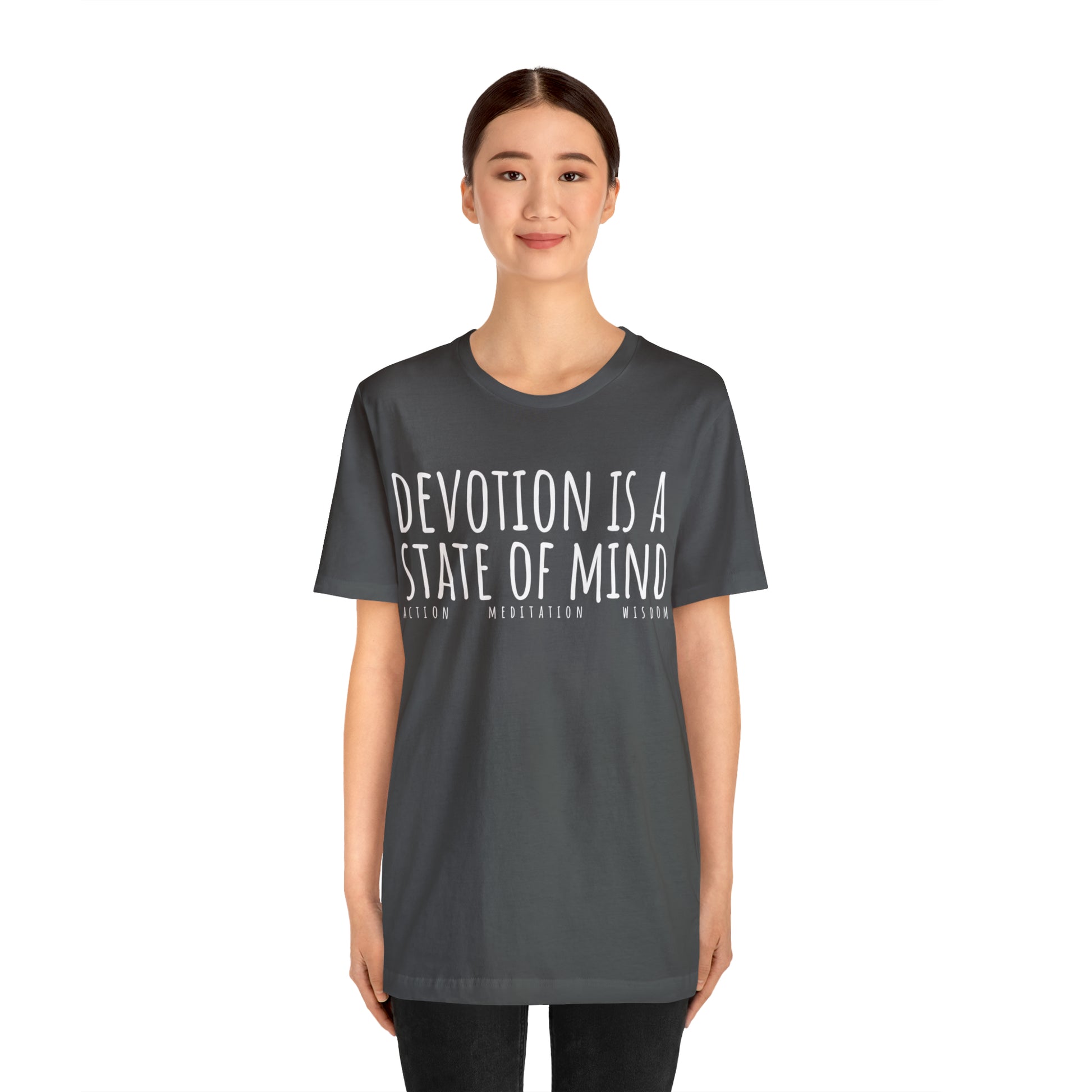 Devotion is a State of Mind T-Shirt - Arjuna Rigby Art and Lifestyle Store