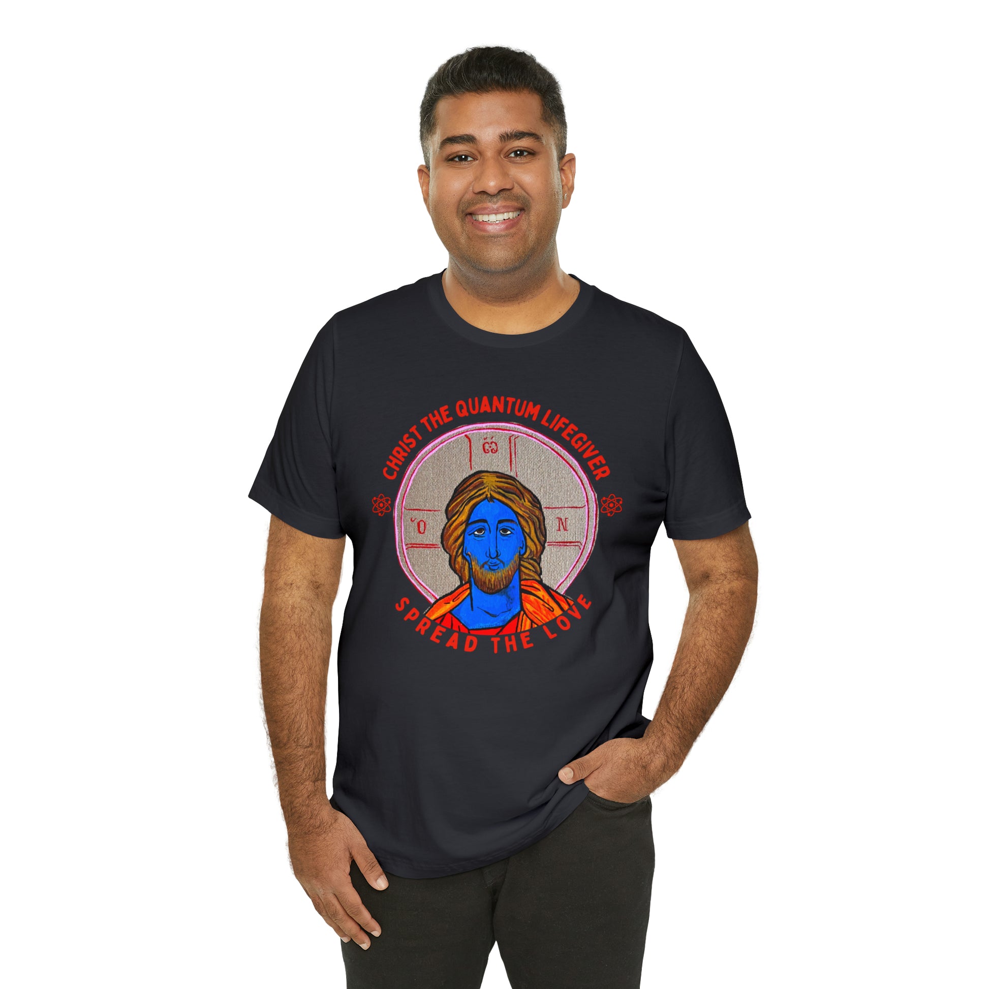 Christ the Quantum Lifegiver - Classic T-Shirt - Arjuna Rigby Art and Lifestyle Store