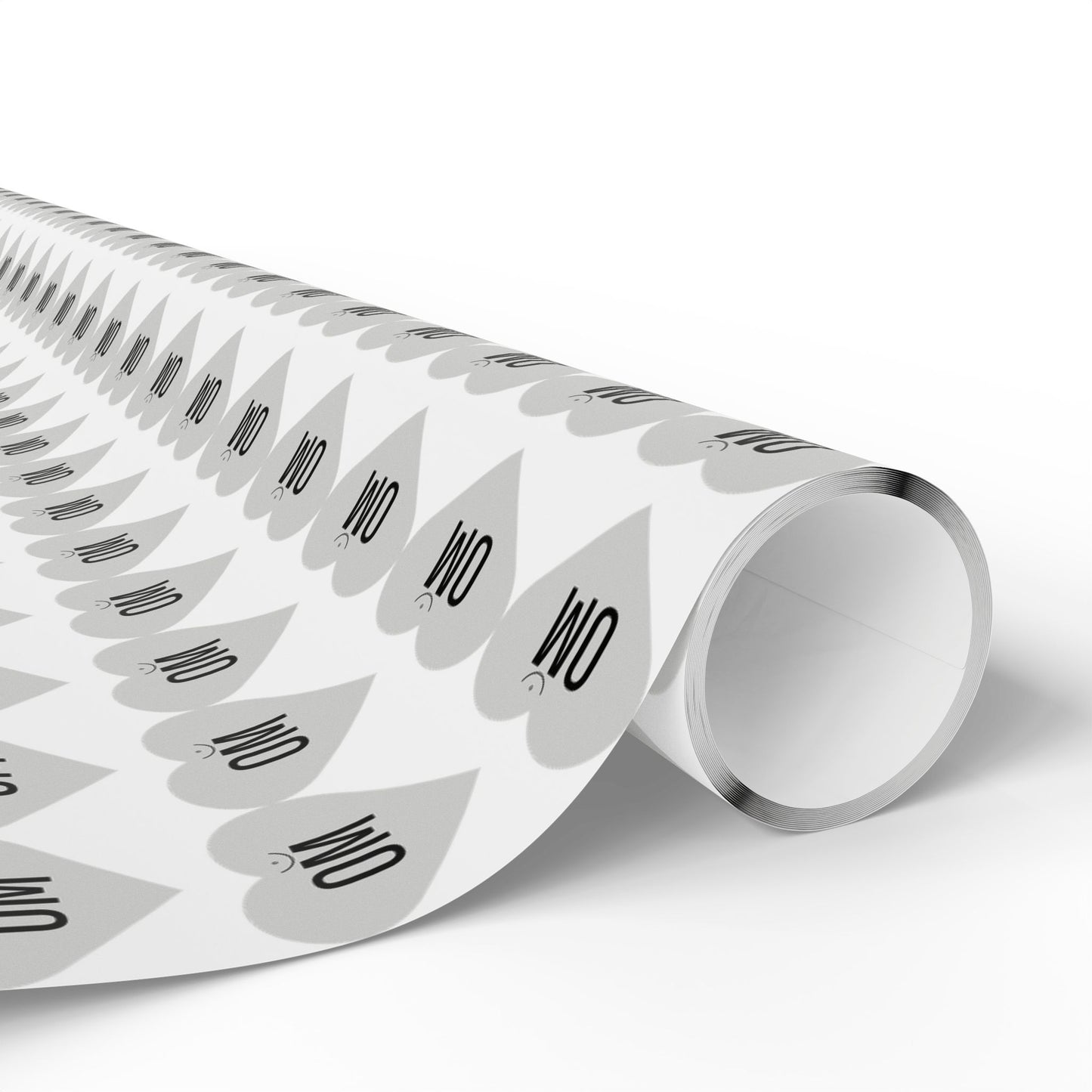 Om Hearts Wrapping Paper