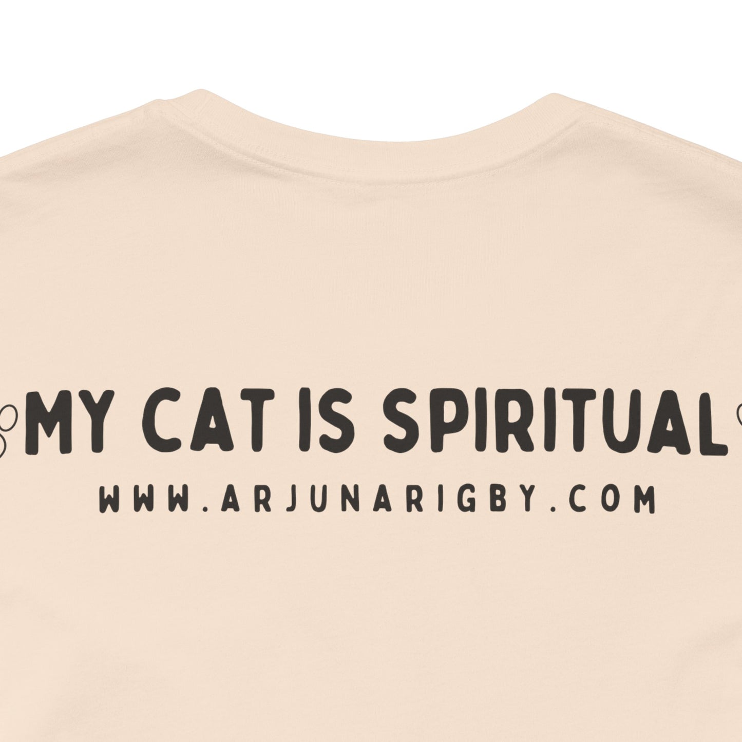 Yoga Cat T-Shirt - Arjuna Rigby Art and Lifestyle Store