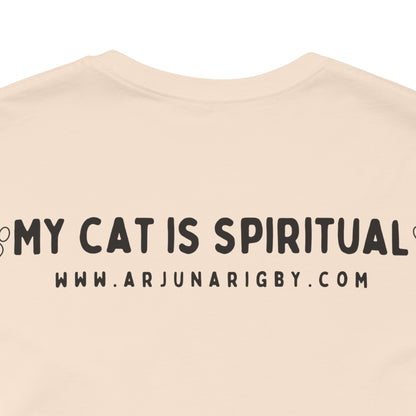 Yoga Cat T-Shirt - Arjuna Rigby Art and Lifestyle Store