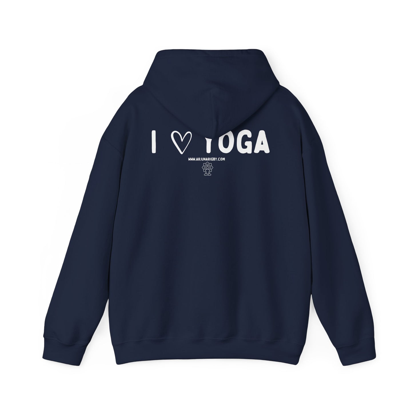 Yoga Dad Hoodie - Arjuna Rigby Art and Lifestyle Store