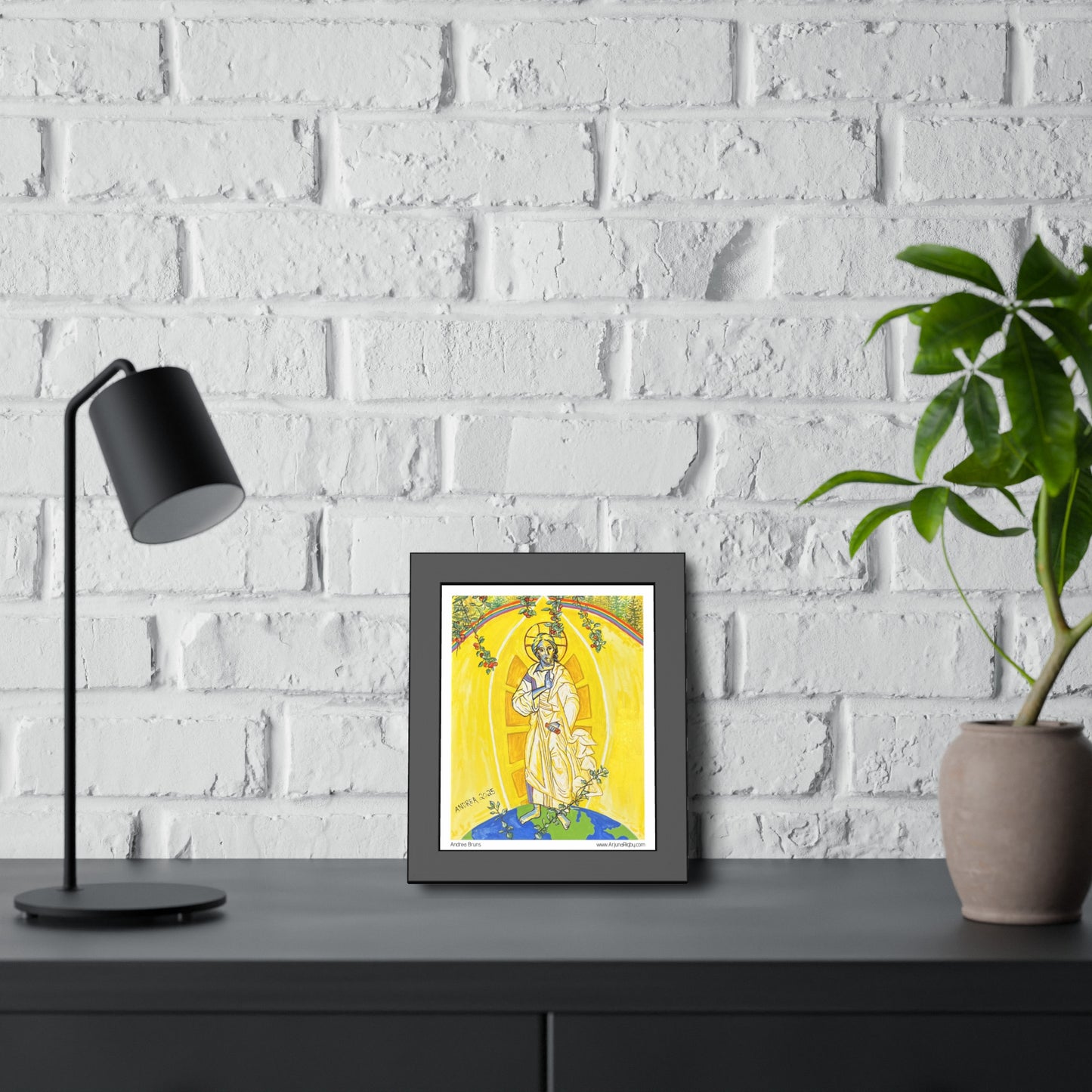 The Transfiguration of Consciousness Framed Print